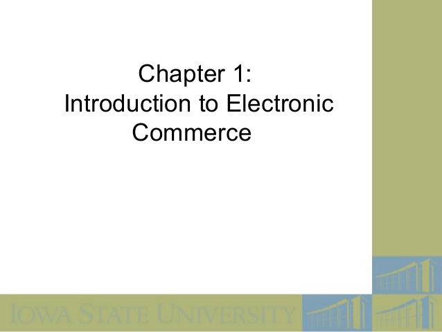 introduction to electronic commerce